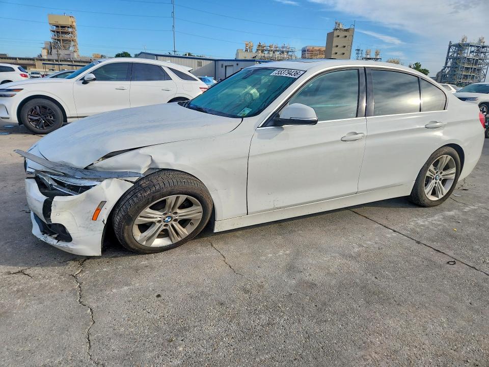 2017 BMW 3er VIN WBA8B9G31HNU51936 COPART salvage auction — FRONT END, La - Cert Of Title-Salvage, sold $3,300 on 2026-07-29 (photo 1)