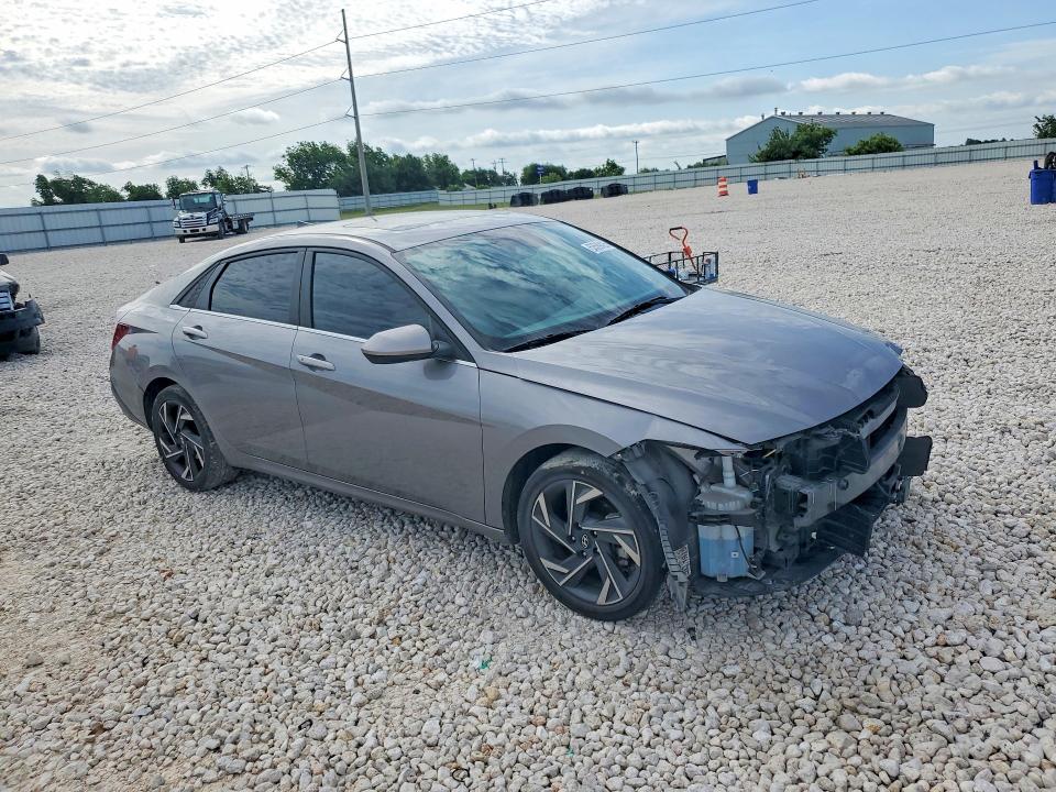 2024 Hyundai Elantra VIN KMHLS4DGXRU681971 COPART salvage auction — FRONT END, Tx - Salvage Vehicle Title, sold $4,400 on 2026-07-30 (photo 4)
