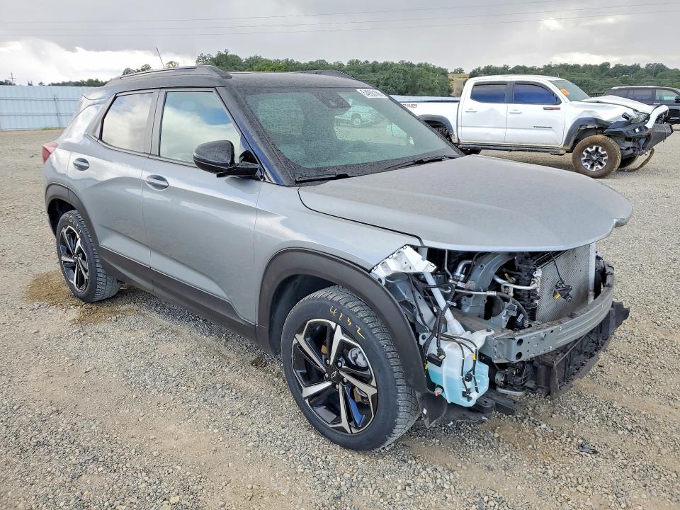 2023 Chevrolet Trailblazer VIN KL79MUSL3PB172495 COPART salvage auction — FRONT END, Ca - Salvage Certificate, sold $2,800 on 2026-07-24 (photo 4)