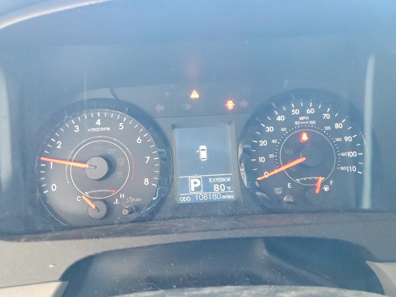 2015 Toyota Sienna VIN 5TDKK3DCXFS682058 COPART salvage auction — FRONT END, CA - SALVAGE CERTIFICATE, sold $1,850 on 2026-07-28 (photo 9)