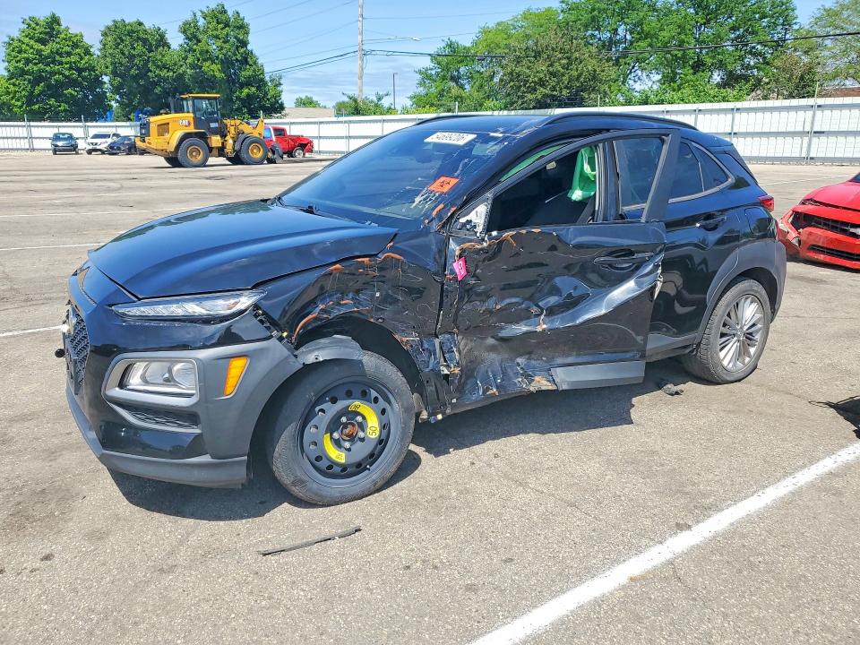 2021 Hyundai Kona VIN KM8K2CAA3MU690185 COPART salvage auction — SIDE, In - Certificate Of Title, sold $2,400 on 2026-07-06 (photo 1)