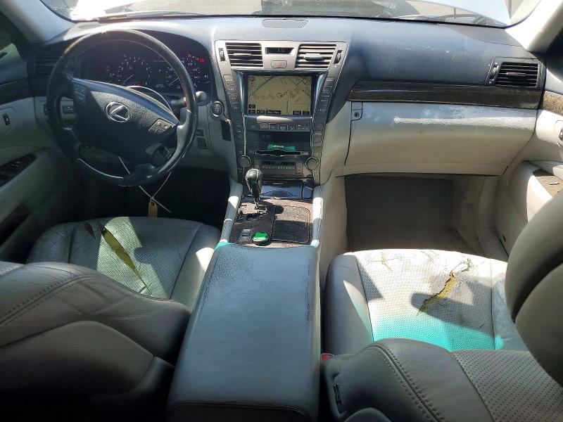 2009 Lexus Ls VIN JTHBL46F795089941 COPART salvage auction — MINOR DENT/SCRATCHES, Ca - Dis/Dlr/Exp Only Clean Title, sold $2,550 on 2026-07-08 (photo 8)