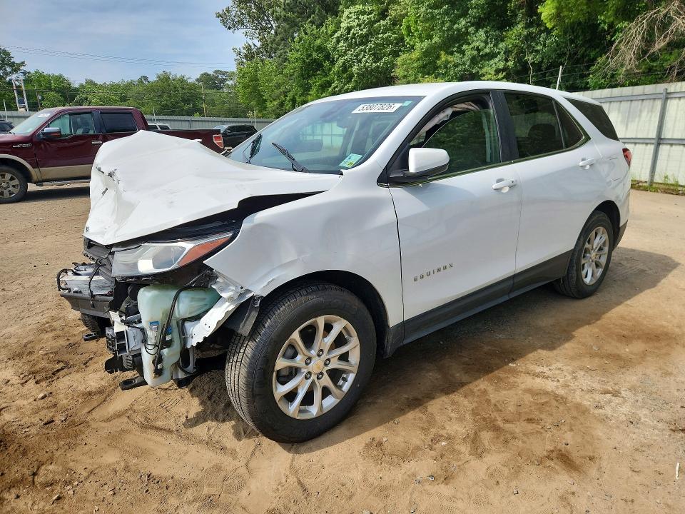 2021 Chevrolet Equinox VIN 2GNAXKEV7M6110211 COPART salvage auction — FRONT END, La - Cert Of Title-Salvage, sold $1,200 on 2026-07-02 (photo 1)