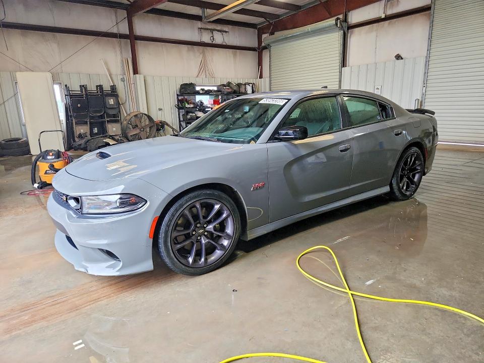 2023 Dodge Charger VIN 2C3CDXGJ0PH672241 COPART salvage auction — SIDE, Ok - Cert Of Title-Repossession, sold $30,000 on 2026-07-30 (photo 1)