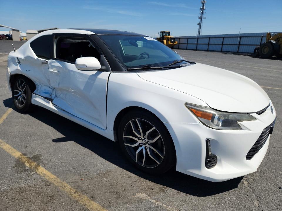 2014 Scion Tc VIN JTKJF5C75E3075719 COPART salvage auction — SIDE, Salvage Title, sold $875 on 2026-07-13 (photo 4)