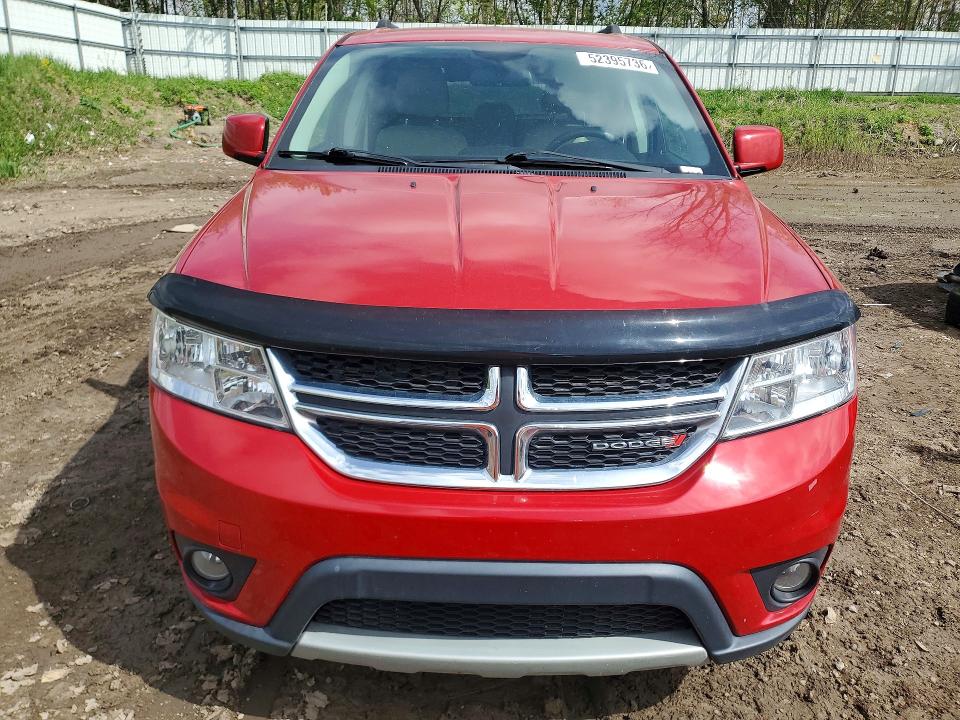 2017 Dodge Journey VIN 3C4PDCBG8HT653575 COPART salvage auction — REAR END, Mi - Certificate Of Title, sold $200 on 2026-07-01 (photo 5)