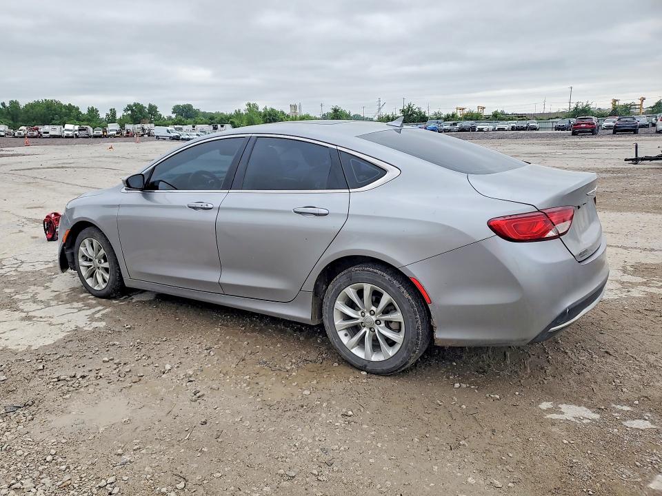 2015 Chrysler 200 VIN 1C3CCCCB2FN633716 COPART salvage auction — FRONT END, Ks - Cert Of Title-Salvage, sold $775 on 2026-07-02 (photo 2)