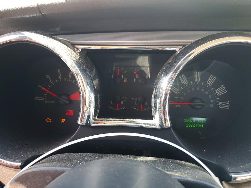 2005 Ford Mustang VIN 1ZVHT80N855253482 COPART salvage auction — REAR END, TX - CERTIFICATE OF TITLE, sold $675 on 2026-07-02 (photo 9)