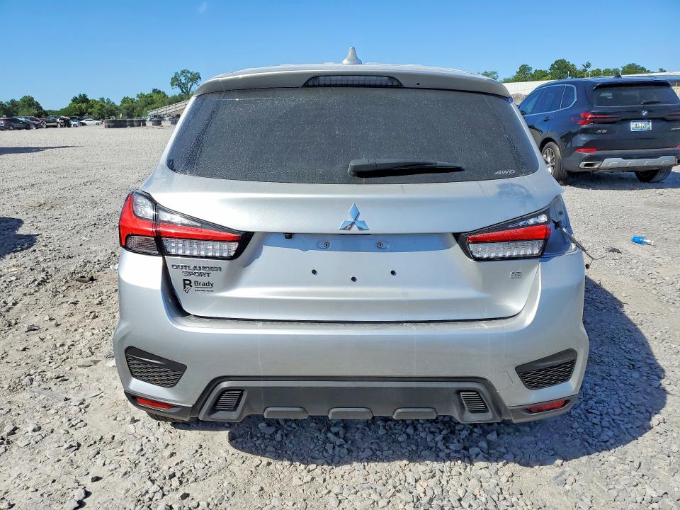 2025 Mitsubishi VIN JA4ARUAU1SU006849 COPART salvage auction — FRONT END, Al - Cert Of Title-Salvage Title, sold $3,200 on 2026-07-07 (photo 6)