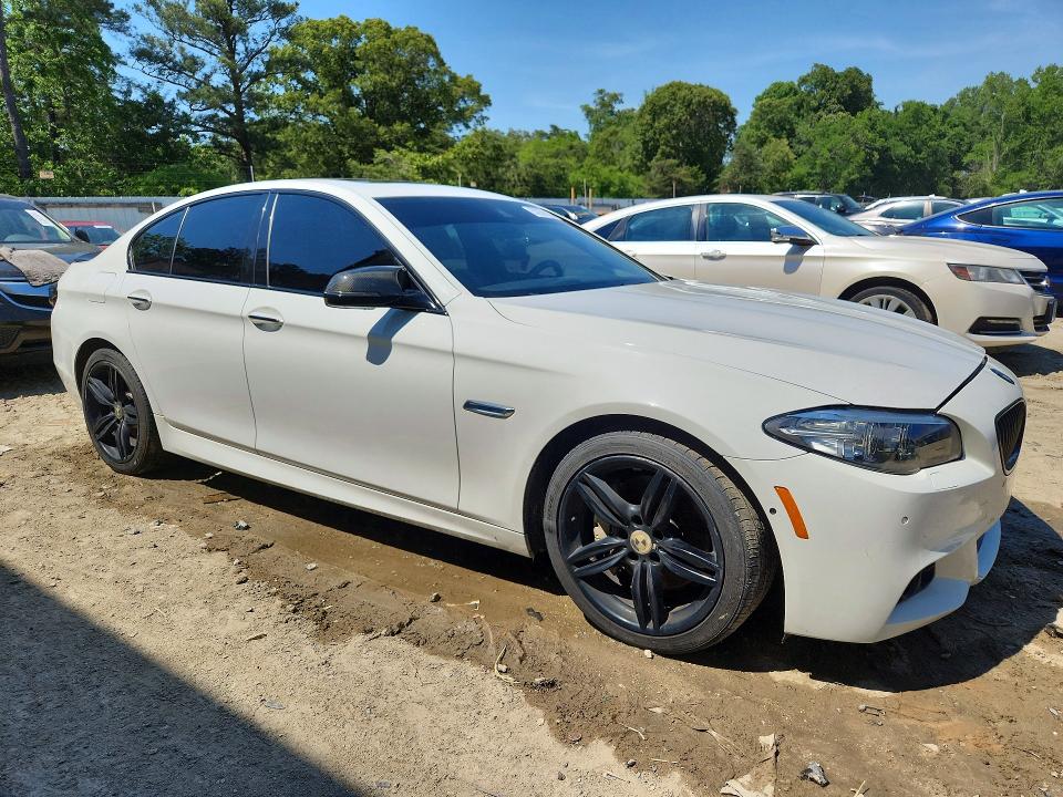 2016 BMW 5er VIN WBAKP9C53GD980596 COPART salvage auction — FRONT END, De - Salvage Certificate, sold $1,050 on 2026-07-28 (photo 4)