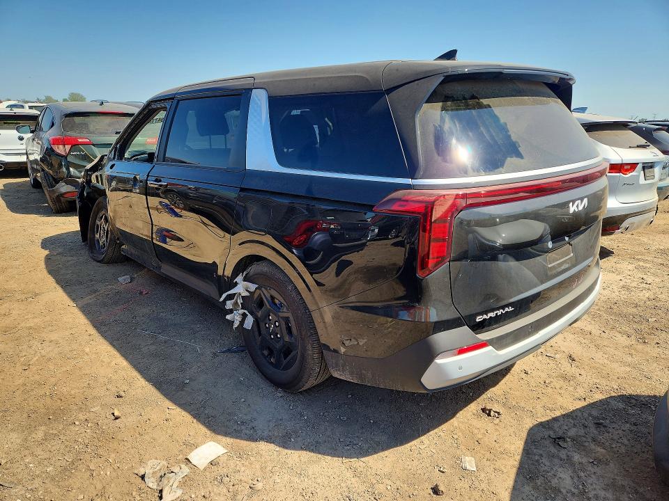 2025 Kia Carnival VIN KNDNB5K36S6543891 COPART salvage auction — FRONT END, Il - Salvage Certificate, sold $14,100 on 2026-07-09 (photo 2)
