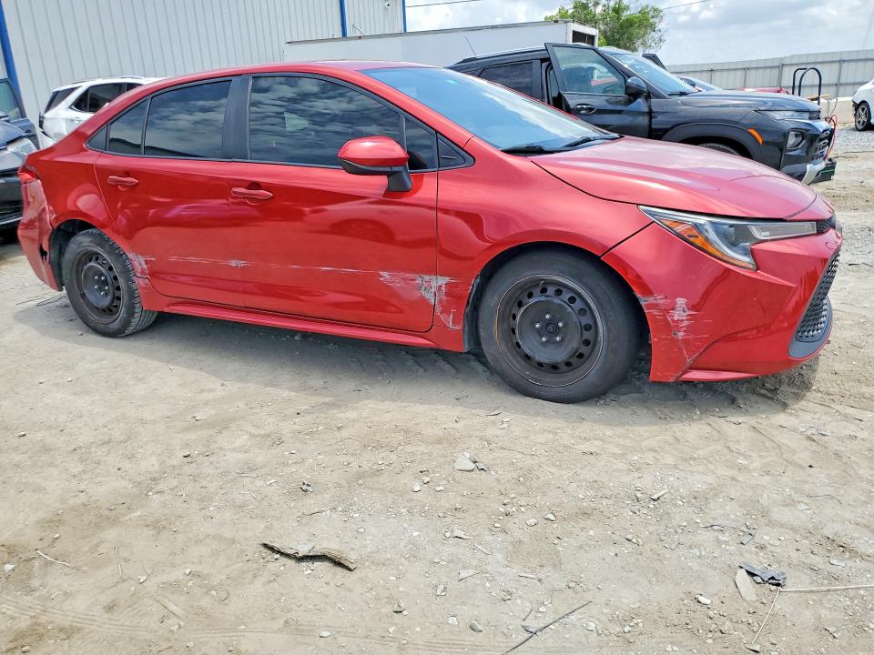 2020 Toyota Corolla VIN JTDEPRAE3LJ093014 COPART salvage auction — SIDE, Fl - Cert Of Title Slvg Rebuildable, sold $4,400 on 2026-07-17 (photo 4)