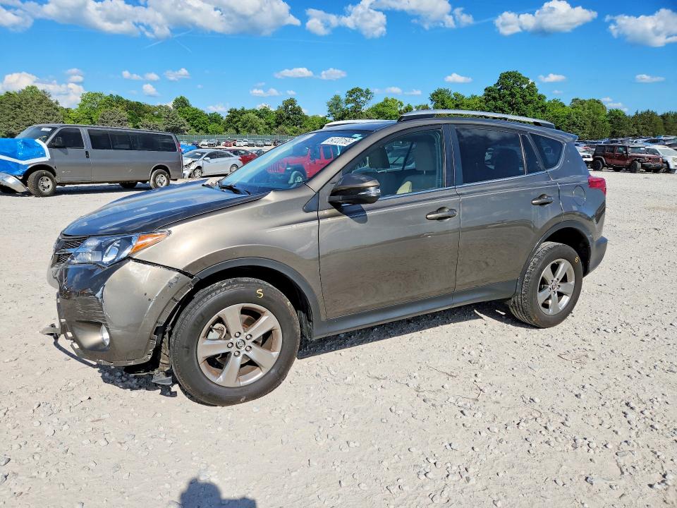 2015 Toyota Rav 4 VIN JTMRFREV5FD139265 COPART salvage auction — FRONT END, Tn - Salvage Certificate, sold $3,850 on 2026-07-09 (photo 1)