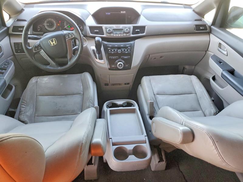 2013 Honda Odyssey VIN 5FNRL5H69DB003989 COPART salvage auction — FRONT END, Ca - Dis/Dlr/Exp Only Clean Title, sold $2,050 on 2026-07-02 (photo 8)