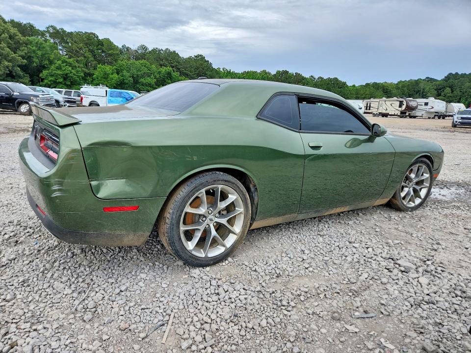 2021 Dodge Challenger VIN 2C3CDZJG4MH649937 COPART salvage auction — BIOHAZARD/CHEMICAL, Ms - Cert Of Title-Salvaged, sold $250 on 2026-07-24 (photo 3)