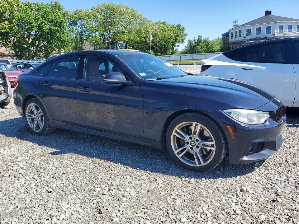 2016 BMW 4 series VIN WBA4C9C55GG135848 COPART salvage auction — MINOR DENT/SCRATCHES, MA - CERTIFICATE OF TITLE, sold $3,550 on 2026-07-06 (photo 4)