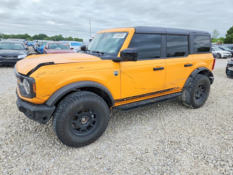 2022 Ford Bronco VIN 1FMDE5BH7NLB41829 — COPART salvage auction photo