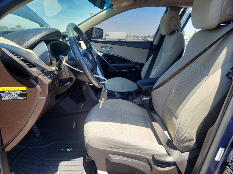 2018 Hyundai Santa fe VIN 5XYZT3LB3JG543092 COPART salvage auction — REAR END, Ca - Salvage Certificate, sold $2,050 on 2026-07-10 (photo 7)