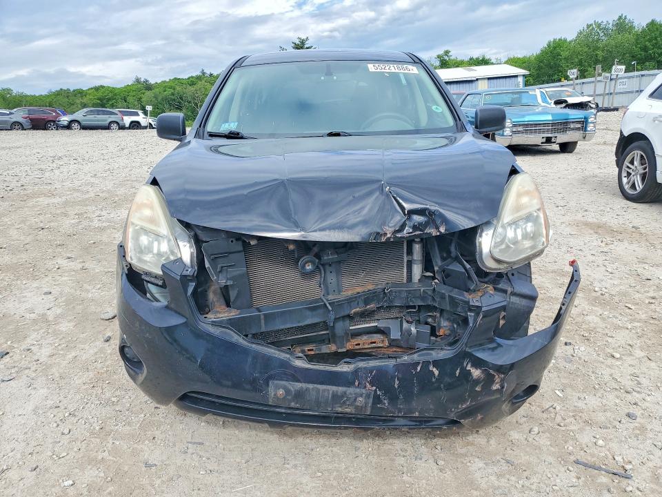 2011 Nissan Rogue sport VIN JN8AS5MV9BW689963 COPART salvage auction — FRONT END, Ma - Cert Of Title-Reconstrctd Coll, sold $475 on 2026-07-15 (photo 5)