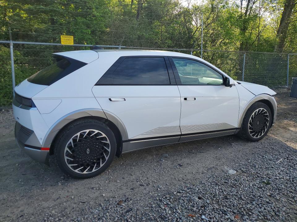 2022 Hyundai Ioniq VIN KM8KRDAF0NU119512 COPART salvage auction — FRONT END, Oh - Cert Of Title-Salvage, sold $14,100 on 2026-07-08 (photo 3)