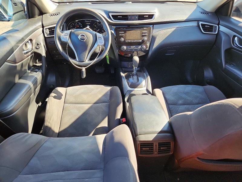 2016 Nissan Rogue VIN KNMAT2MV3GP632537 COPART salvage auction — FRONT END, Va - Cert Of Title - Salvage, sold $325 on 2026-07-22 (photo 8)