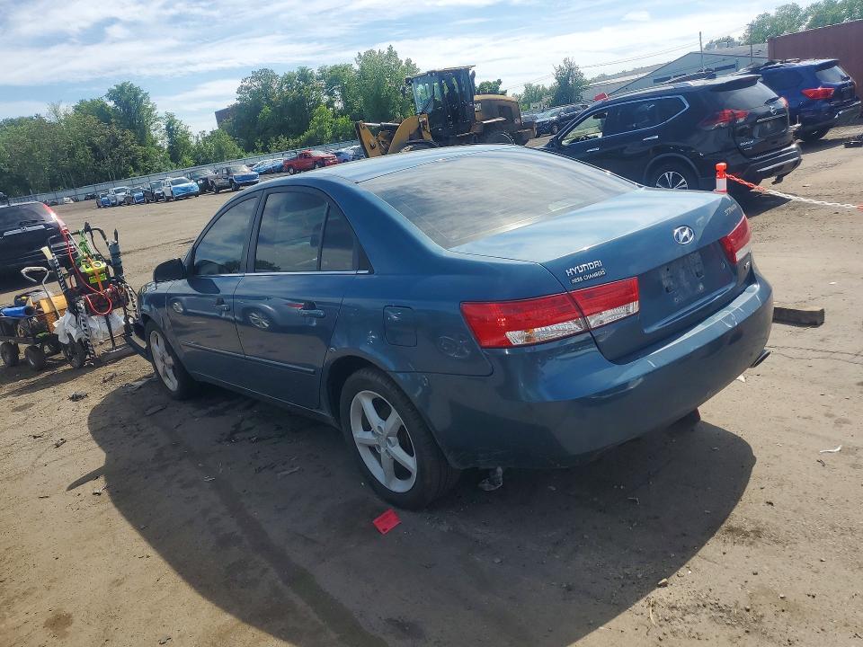 2006 Hyundai Sonata VIN 5NPEU46F46H041062 COPART salvage auction — FRONT END, Ct - Bill Of Sale - Parts Only, sold $475 on 2026-07-10 (photo 3)