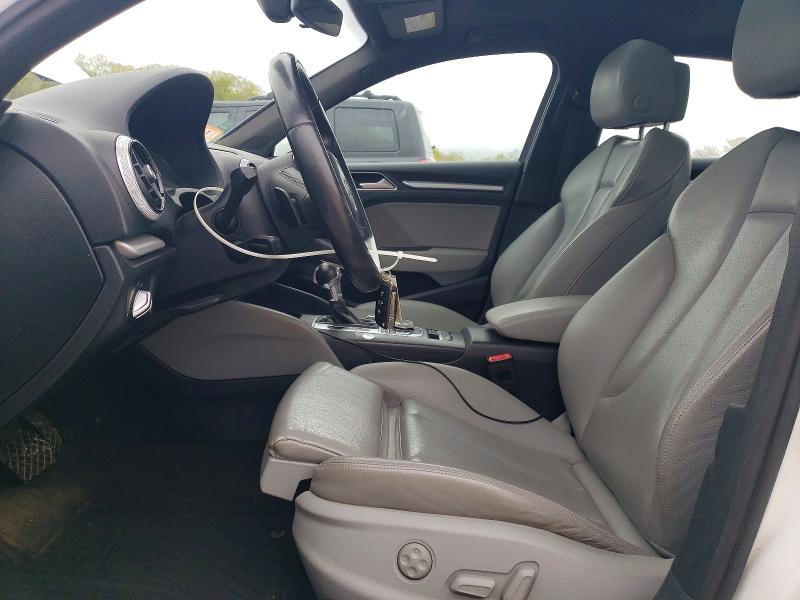 2017 Audi VIN WAUB8GFF1H1072642 COPART salvage auction — FRONT END, Ma - Cert Of Title-Salvage, sold $3,700 on 2026-07-08 (photo 7)
