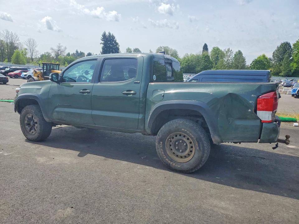2021 Toyota Tacoma VIN 5TFCZ5AN3MX256785 COPART salvage auction — FRONT END, Wa - Vehicle Cert Of Ownership-Titl, sold $15,900 on 2026-07-02 (photo 2)