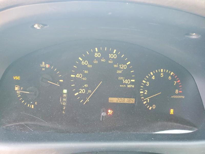 2001 Lexus Rx 300 VIN JTJGF10U410099281 COPART salvage auction — FRONT END, CA - SALVAGE CERTIFICATE, sold $575 on 2026-07-27 (photo 9)