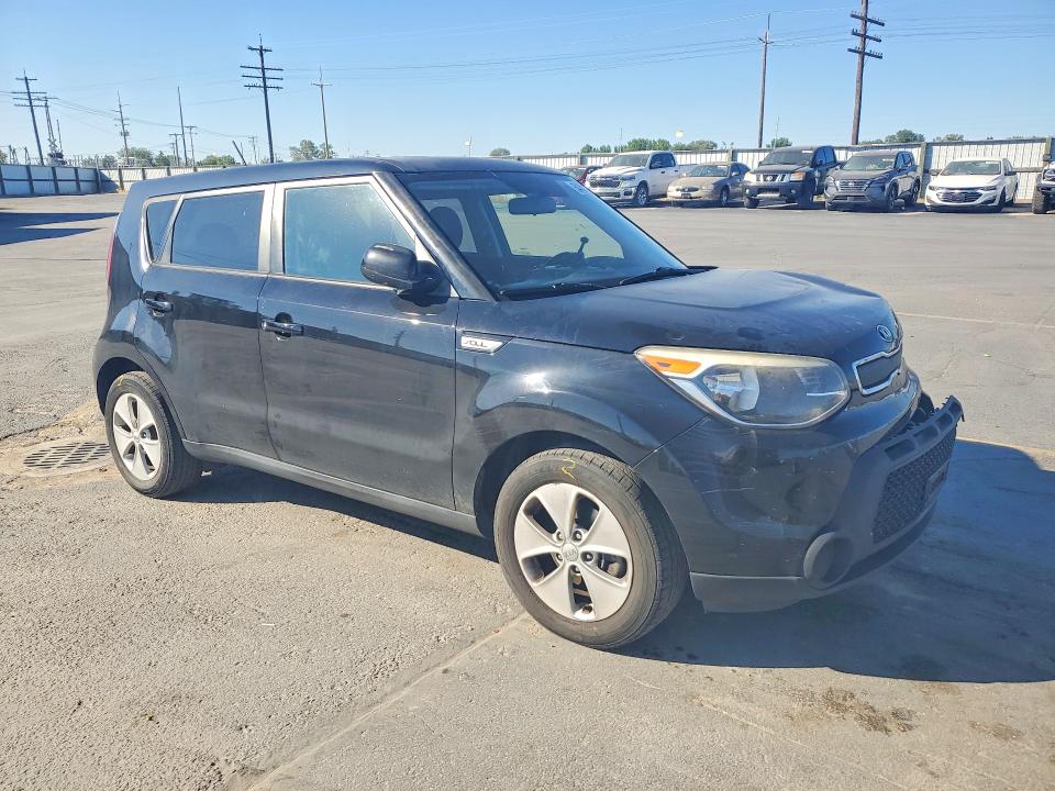 2016 Kia Soul VIN KNDJN2A29G7829832 COPART salvage auction — FRONT END, Id - Salvage Certificate Of Title, sold $300 on 2026-07-30 (photo 4)