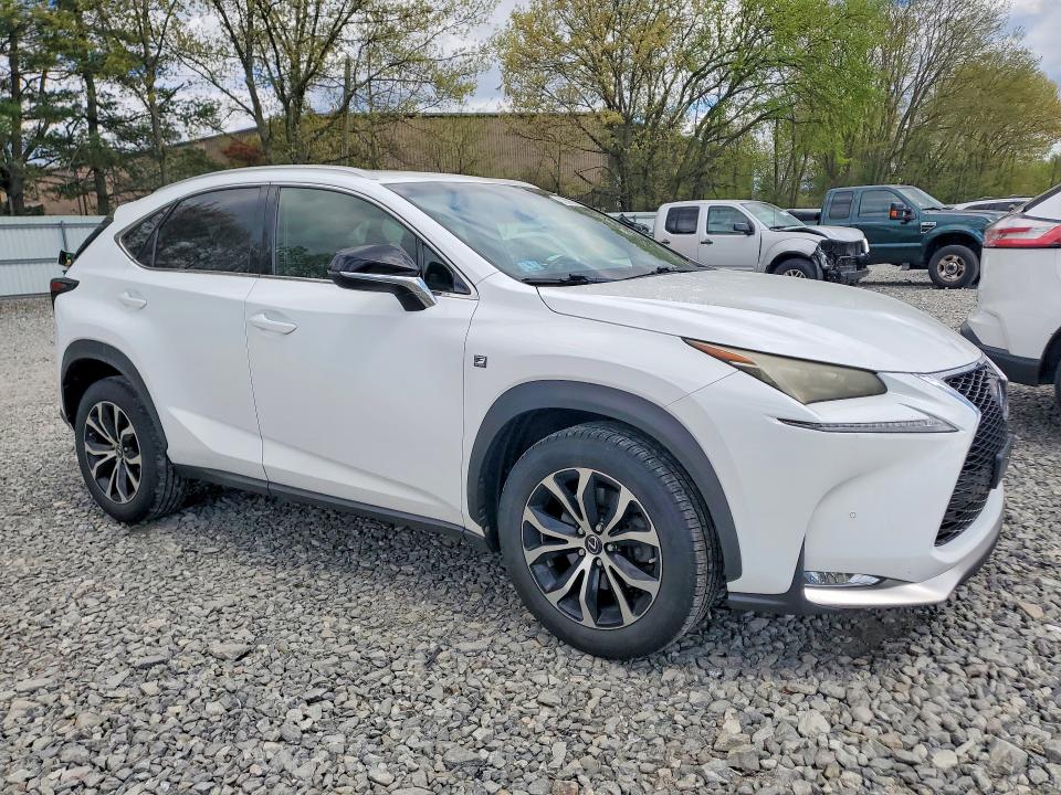 2016 Lexus Nx VIN JTJBARBZ2G2050156 COPART salvage auction — REAR END, Ma - Cert Of Title-Reconstrctd Coll, sold $8,400 on 2026-07-06 (photo 4)