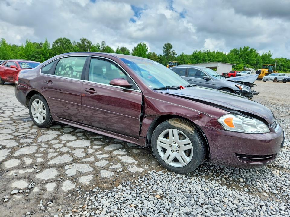 2012 Chevrolet Impala VIN 2G1WG5E37C1321587 COPART salvage auction — FRONT END, Tn - Salvage Certificate, sold $400 on 2026-07-09 (photo 4)