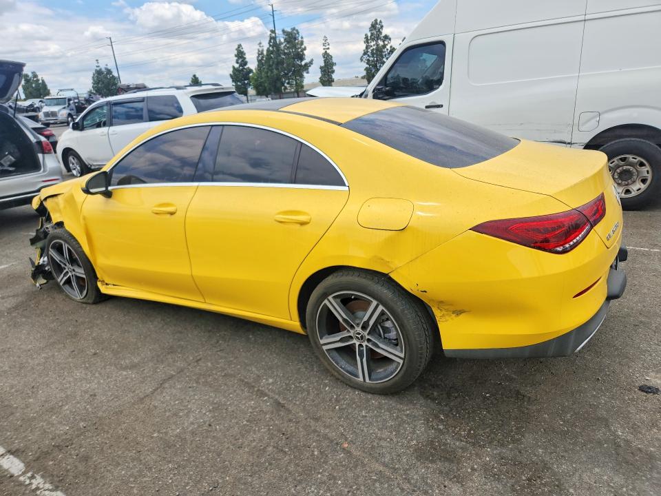 2020 Mercedes-benz Cla-class VIN WDD5J4GB4LN064959 COPART salvage auction — FRONT END, CA - LIEN PAPERS-SALVAGE OR AC, sold $4,400 on 2026-08-13 (photo 2)