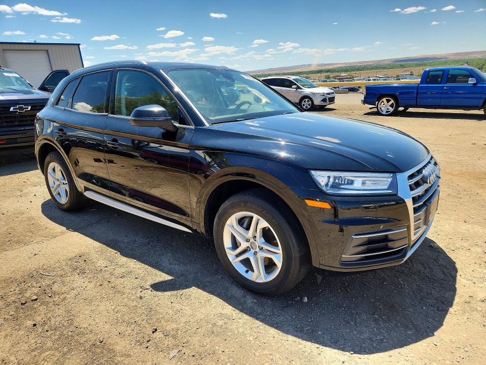 2018 Audi VIN WA1ANAFY2J2134484 COPART salvage auction — REAR END, NM - CERT OF TITLE-SALVAGE, sold $200 on 2026-07-27 (photo 4)