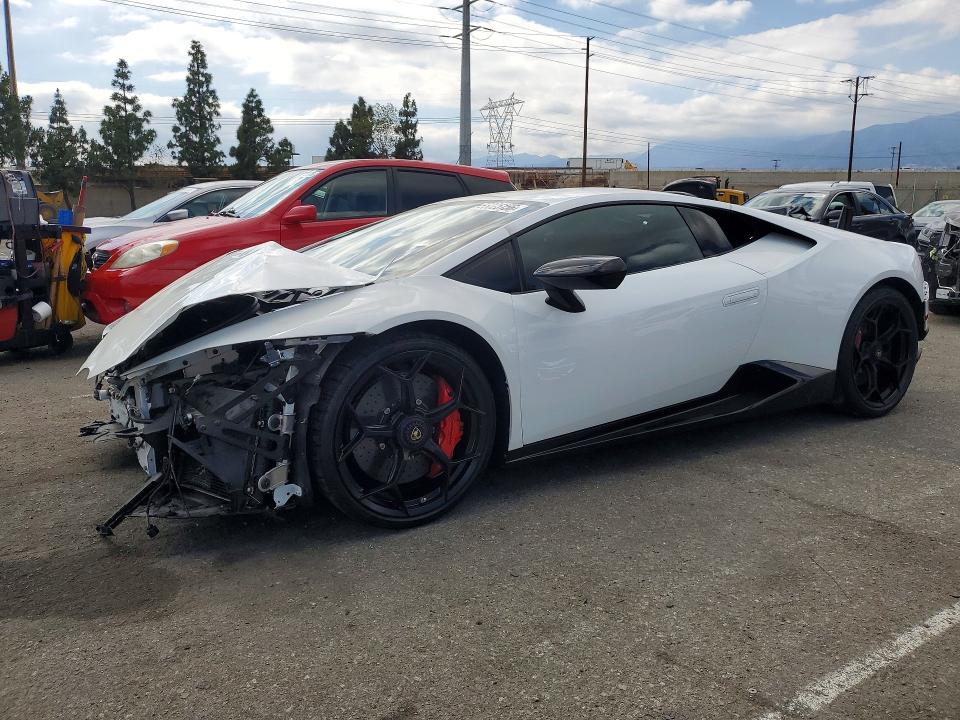 2018 Lamborghini Huracan VIN ZHWUD4ZF4JLA08259 — COPART salvage auction photo