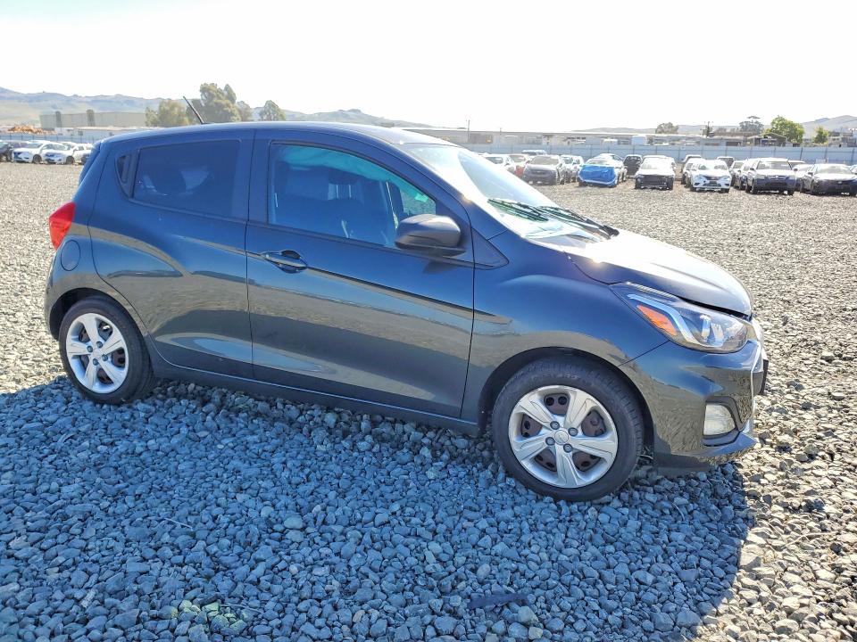 2021 Chevrolet VIN KL8CB6SA3MC220374 COPART salvage auction — SIDE, Ca - Salvage Certificate, sold $1,500 on 2026-07-13 (photo 4)
