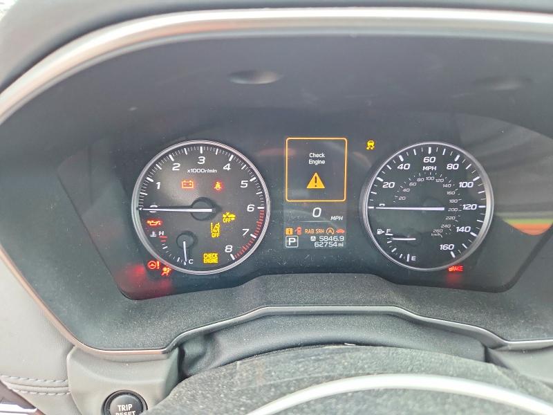 2020 Subaru Outback VIN 4S4BTANC4L3169283 COPART salvage auction — MECHANICAL, Al - Cert Of Title-Salvage Title, sold $3,500 on 2026-07-02 (photo 9)