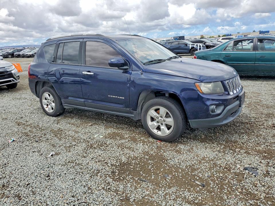 2016 Jeep Compass VIN 1C4NJCEA4GD655433 COPART salvage auction — SIDE, Ca - Dis/Dlr/Exp Only Clean Title, sold $500 on 2026-07-02 (photo 4)