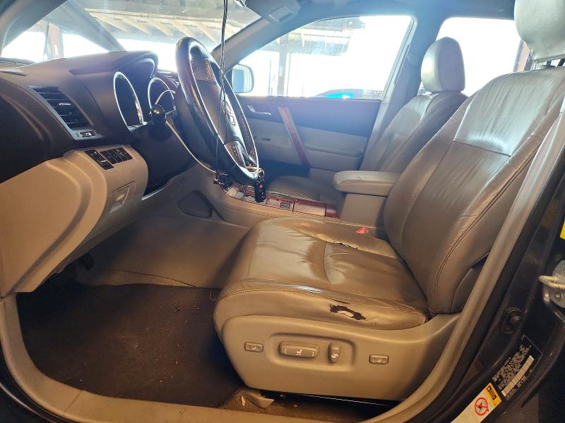2009 Toyota Highlander VIN JTEDS42A192089017 COPART salvage auction — FRONT END, CA - SALVAGE CERTIFICATE, sold $2,150 on 2026-07-30 (photo 7)