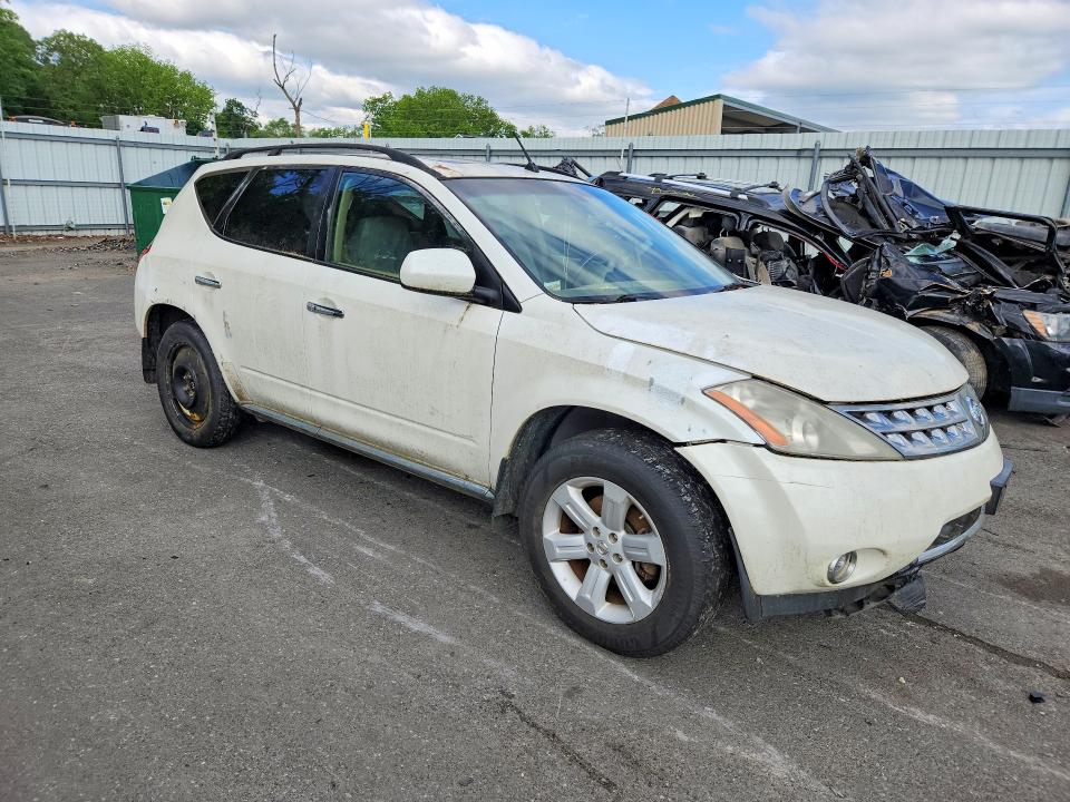 2007 Nissan Murano VIN JN8AZ08W37W610229 COPART salvage auction — MINOR DENT/SCRATCHES, Pa - Cert Of Title-W=Flood Vehicle, sold $1,000 on 2026-07-21 (photo 4)