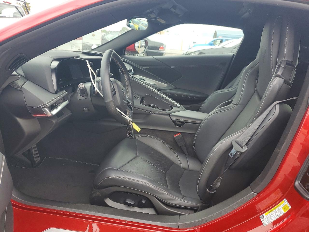 2023 Chevrolet Corvette Stingray VIN 1G1YA2D46P5119864 COPART salvage auction — Side, CA - SALVAGE CERTIFICATE, sold $38,250 on 2026-06-26 (photo 7)