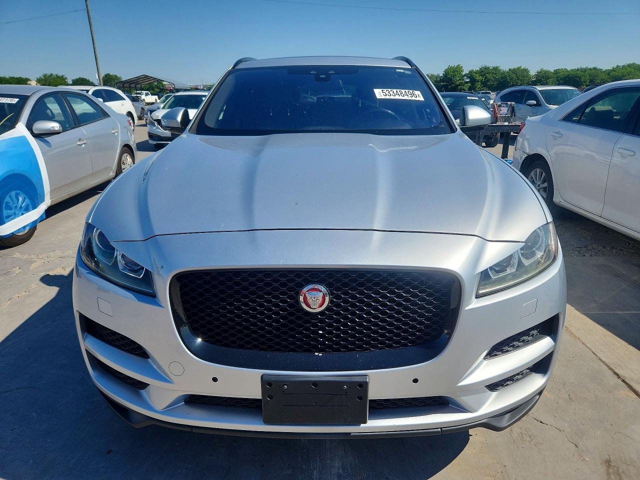 2018 Jaguar F-Pace VIN SADCJ2FX1JA265892 COPART salvage auction — Normal Wear, TX - CERTIFICATE OF TITLE (P), sold $4,300 on 2026-07-09 (photo 5)