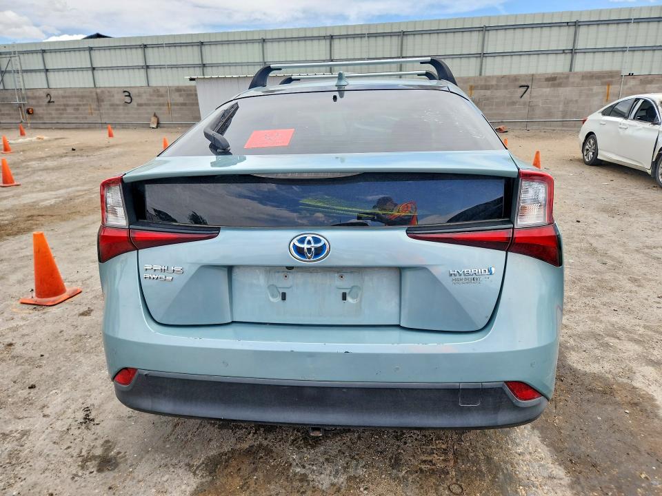 2020 Toyota Prius VIN JTDL9RFU3L3018013 COPART salvage auction — SIDE, Nm - Cert Of Title-Salvage, sold $3,800 on 2026-07-16 (photo 6)