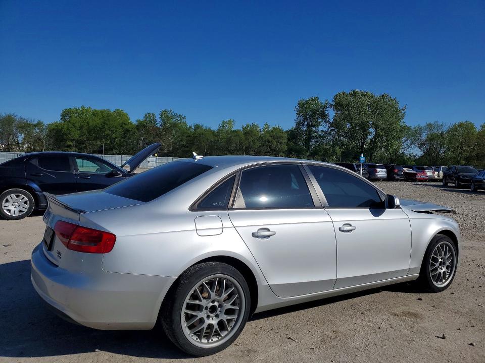 2013 Audi A4 VIN WAUBFAFL8DN044090 COPART salvage auction — FRONT END, Ia - Cert Of Title-Salvage Title, sold $2,050 on 2026-07-03 (photo 3)