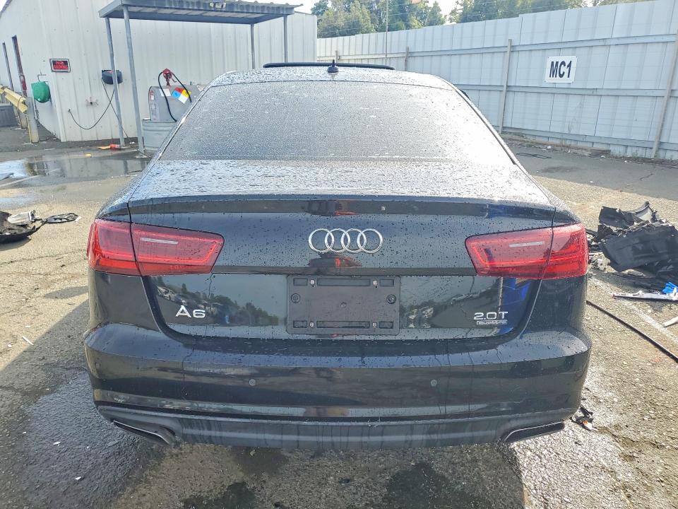 2017 Audi A6 VIN WAUG8AFC7HN039257 COPART salvage auction — FRONT END, CA - DIS/DLR/EXP ONLY CLEAN TITLE, sold $125 on 2026-07-17 (photo 6)