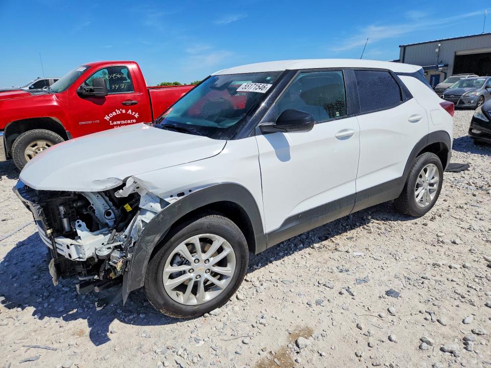 2025 Chevrolet Trailblazer VIN KL79MNSL8SB125784 COPART salvage auction — FRONT END, Mi - Cert Of Title-Salvage Vehicle, sold $4,950 on 2026-07-23 (photo 1)