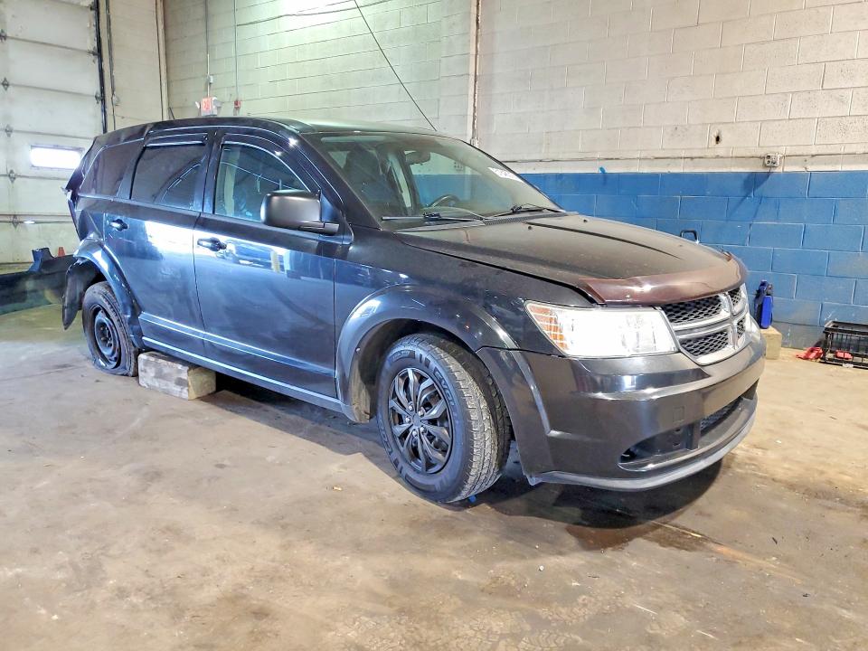 2012 Dodge Journey VIN 3C4PDCAB5CT281210 COPART salvage auction — REAR END, MI - CERTIFICATE OF TITLE, sold $700 on 2026-07-03 (photo 4)