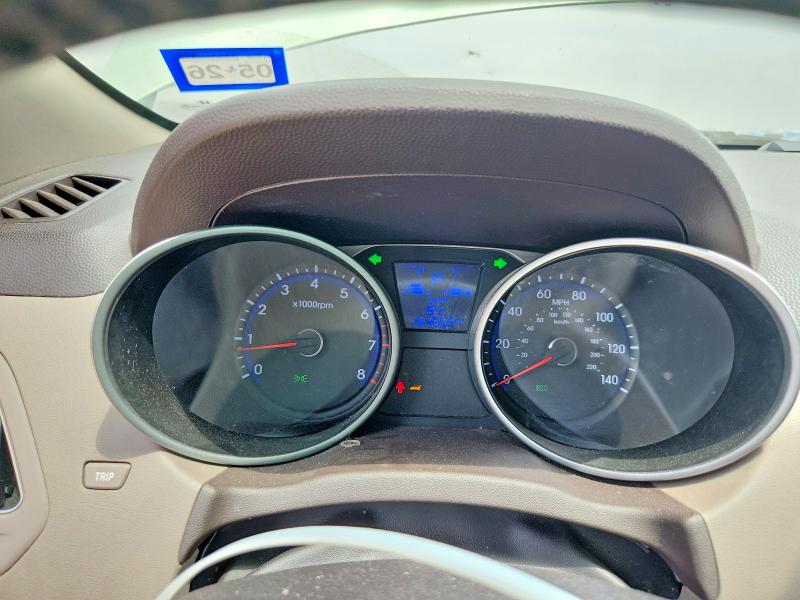 2012 Hyundai Tucson VIN KM8JU3AC2CU458747 COPART salvage auction — REAR END, Tx - Salvage Vehicle Title, sold $1,300 on 2026-07-16 (photo 9)
