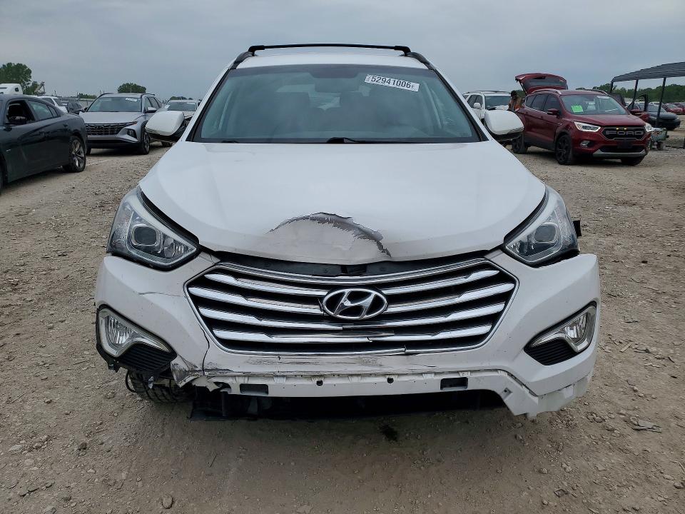 2015 Hyundai Santa fe VIN KM8SN4HFXFU095125 COPART salvage auction — FRONT END, Ks - Cert Of Title-Salvage, sold $2,150 on 2026-07-14 (photo 5)