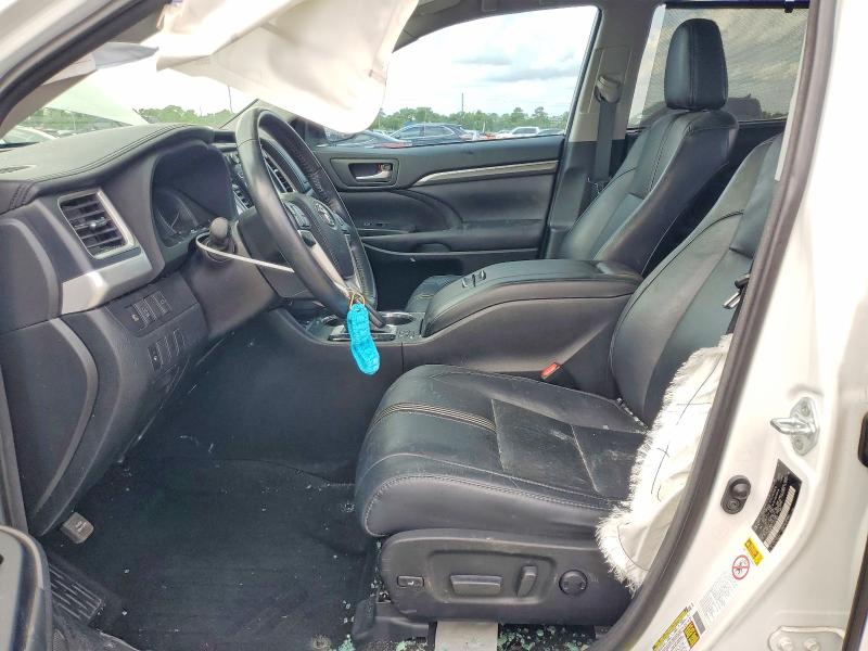 2018 Toyota Highlander VIN 5TDKZRFH1JS541847 COPART salvage auction — SIDE, Tx - Salvage Vehicle Title, sold $650 on 2026-07-30 (photo 7)